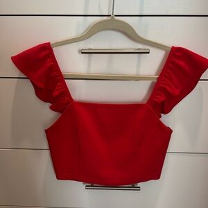 Alice & Olivia cropped top